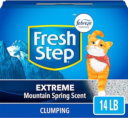 Amazon Deal ALERT run to Amazon.com to score 50% off of Fresh Step cat litter!!!